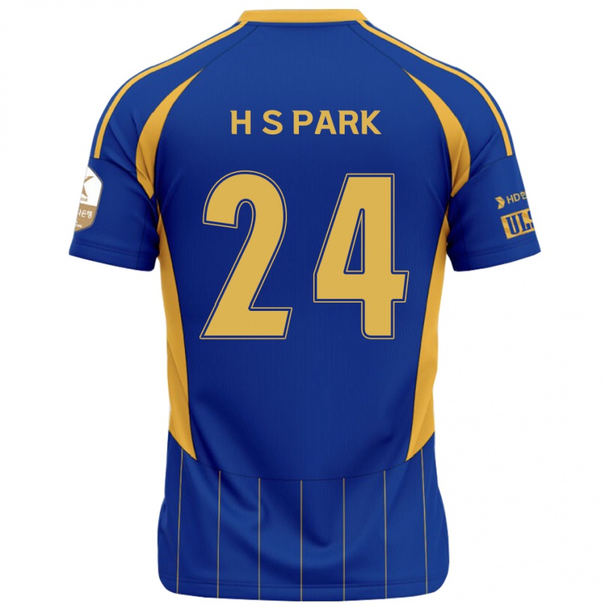 גברים כדורגל Hyun-Soo Park #24 לבן תכלת שמיים ג'רזי ביתית 2025/26