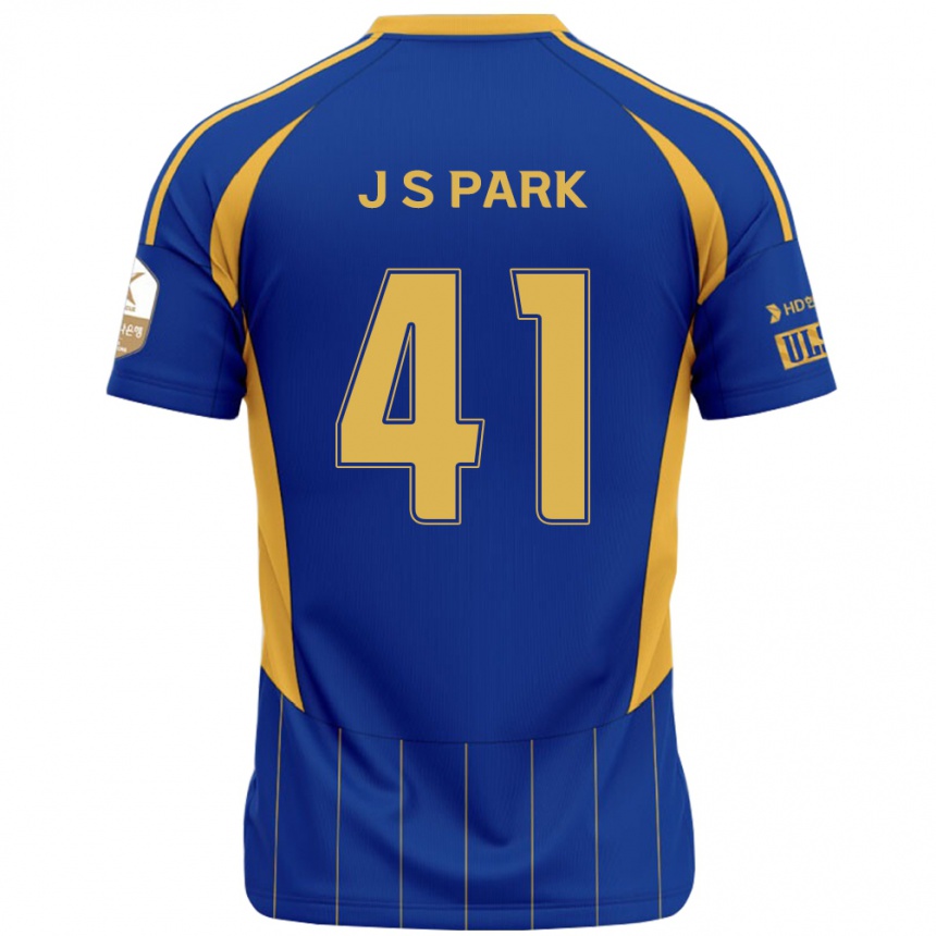 גברים כדורגל Sang-Jun Park #41 לבן תכלת שמיים ג'רזי ביתית 2025/26