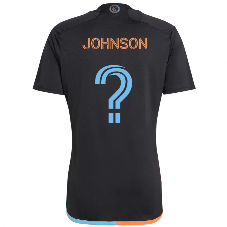 גברים כדורגל Jabar Johnson #0 תכלת הרחק ג'רזי 2025/26
