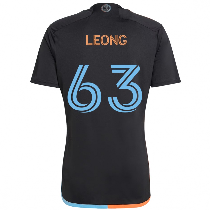 גברים כדורגל Matthew Leong #63 תכלת הרחק ג'רזי 2025/26