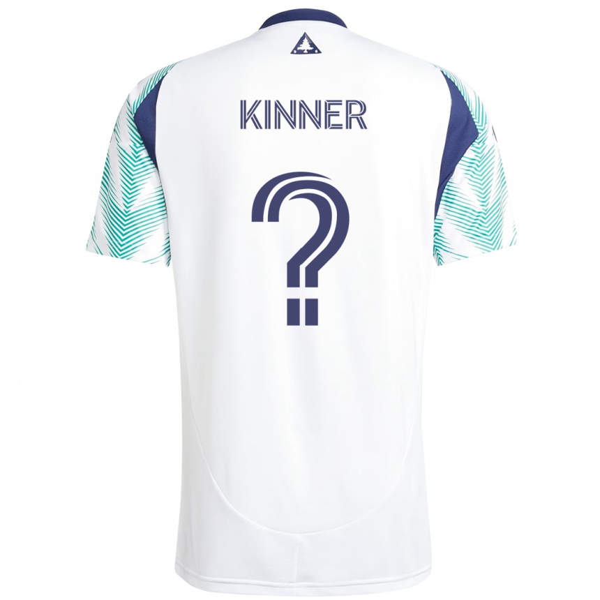 גברים כדורגל Sage Kinner #0 כחול אדום הרחק ג'רזי 2025/26
