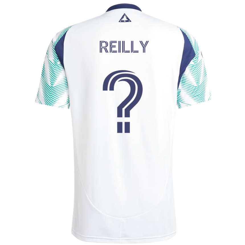 גברים כדורגל Aidan Reilly #0 כחול אדום הרחק ג'רזי 2025/26
