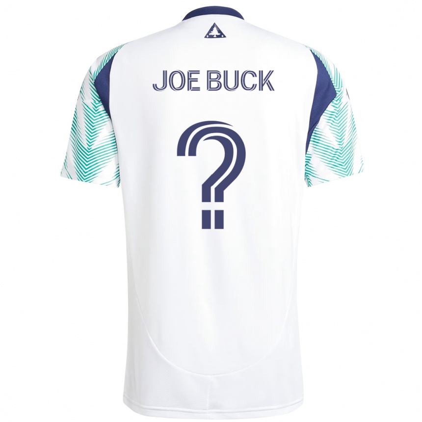 גברים כדורגל Joe Buck #0 כחול אדום הרחק ג'רזי 2025/26