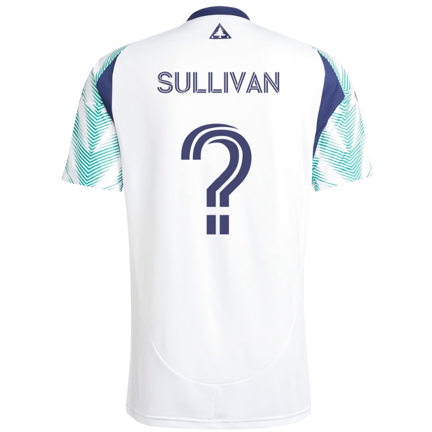 גברים כדורגל Mason Sullivan #0 כחול אדום הרחק ג'רזי 2025/26