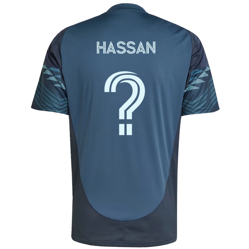 גברים כדורגל Omar Hassan #0 ירוק לבן הרחק ג'רזי 2025/26