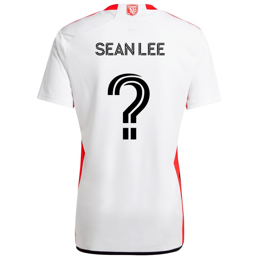 גברים כדורגל Sean Lee #0 שחור כחול כהה הרחק ג'רזי 2025/26
