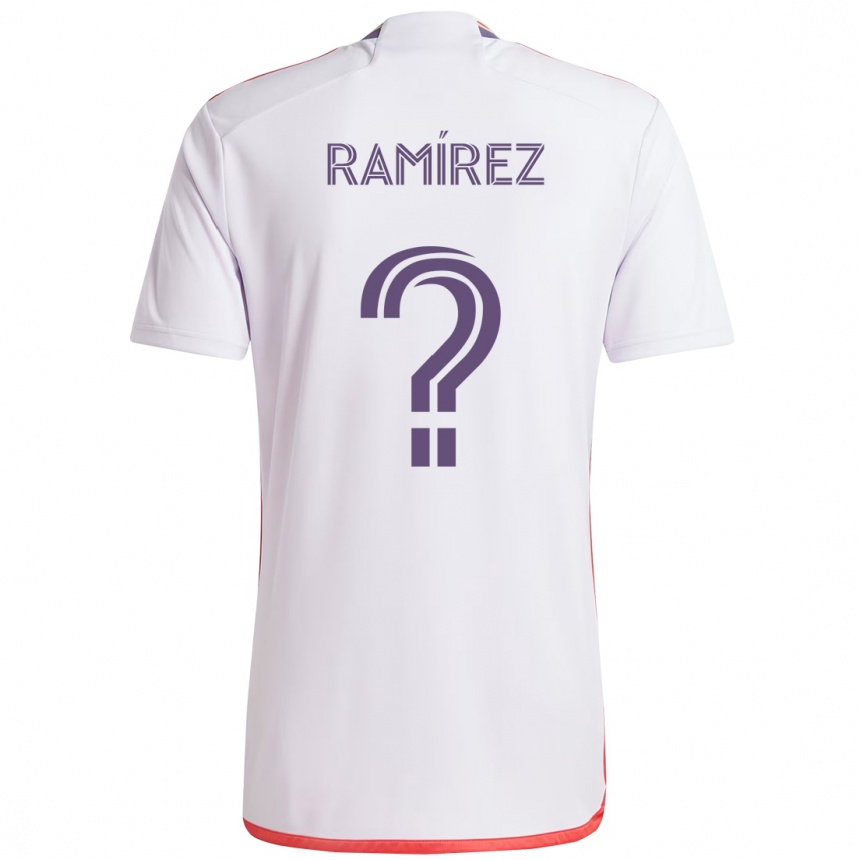 גברים כדורגל Jacob Ramírez #0 סגול לבן הרחק ג'רזי 2025/26