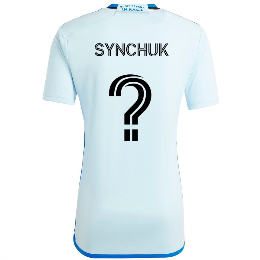 גברים כדורגל Gennadiy Synchuk #0 כחול כהה שחור הרחק ג'רזי 2025/26