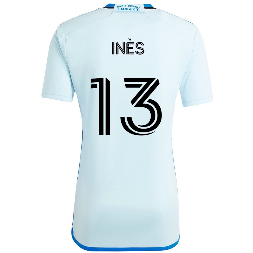גברים כדורגל Nourani Inès #13 כחול כהה שחור הרחק ג'רזי 2025/26