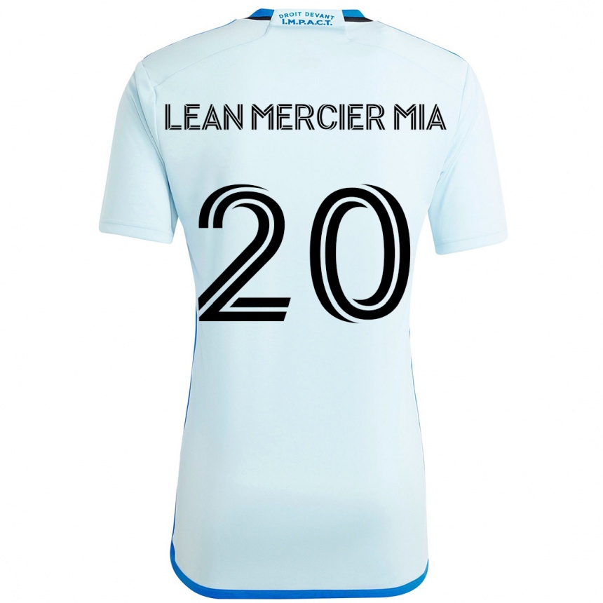 גברים כדורגל Mc Lean Mercier Mia #20 כחול כהה שחור הרחק ג'רזי 2025/26