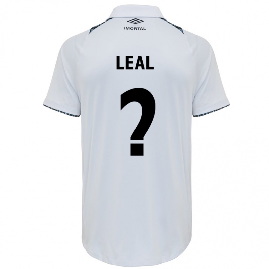 גברים כדורגל Guilherme Leal #0 כחול שחור לבן הרחק ג'רזי 2025/26