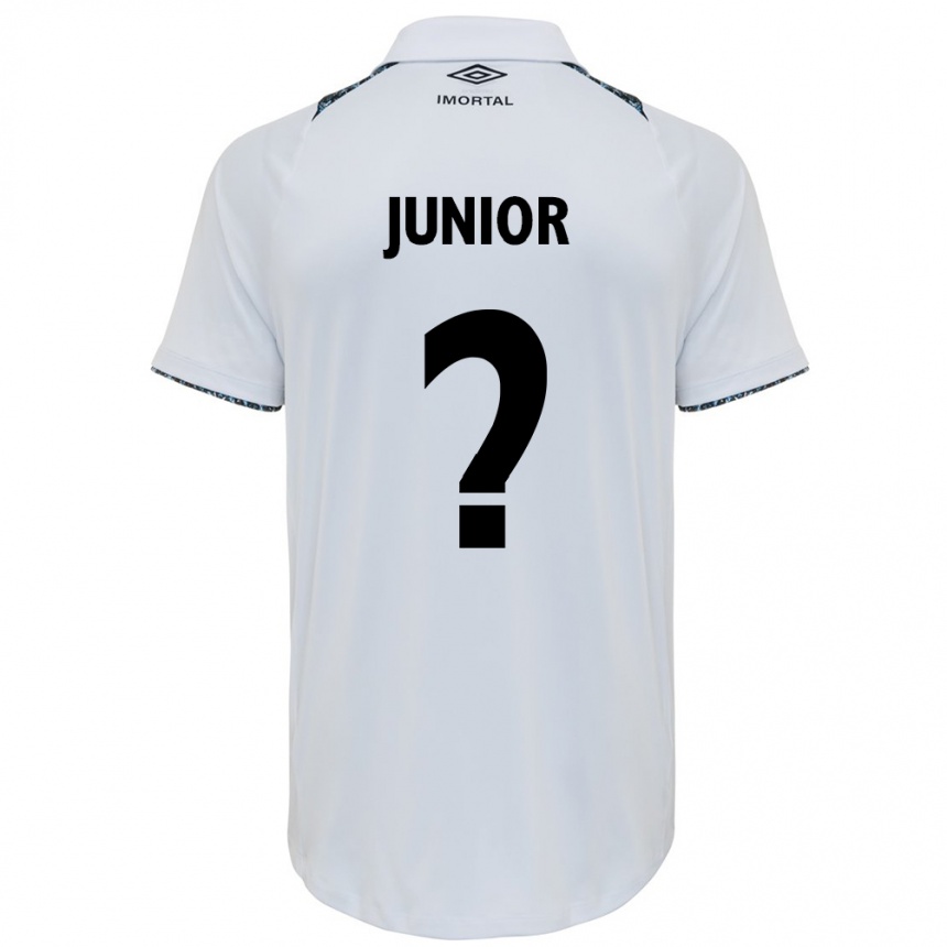 גברים כדורגל Artur Junior #0 כחול שחור לבן הרחק ג'רזי 2025/26