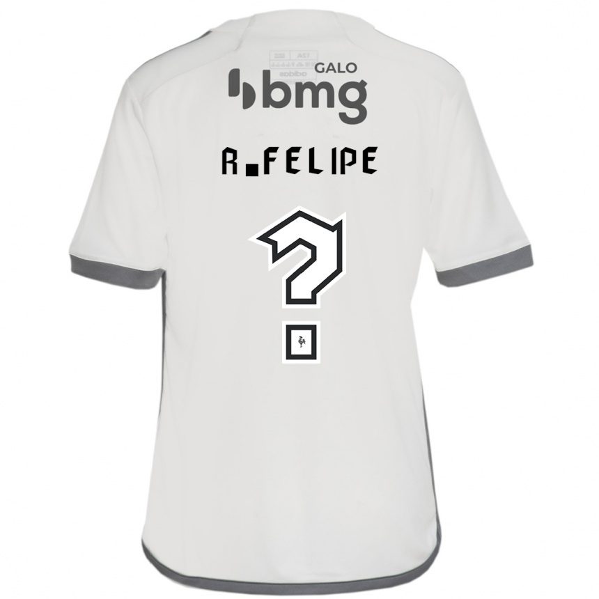 גברים כדורגל Ryan Felipe #0 לבן שחור הרחק ג'רזי 2025/26