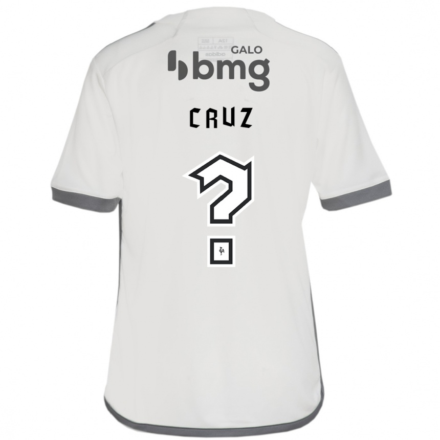 גברים כדורגל Dudu Cruz #0 לבן שחור הרחק ג'רזי 2025/26