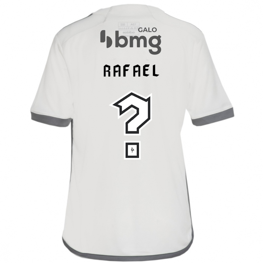 גברים כדורגל João Rafael #0 לבן שחור הרחק ג'רזי 2025/26
