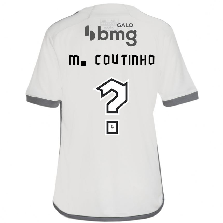 גברים כדורגל Murilo Coutinho #0 לבן שחור הרחק ג'רזי 2025/26