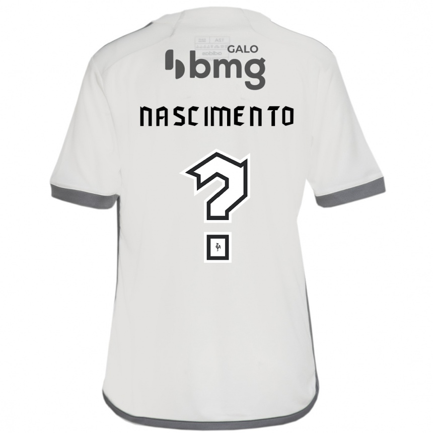 גברים כדורגל Ruan Nascimento #0 לבן שחור הרחק ג'רזי 2025/26