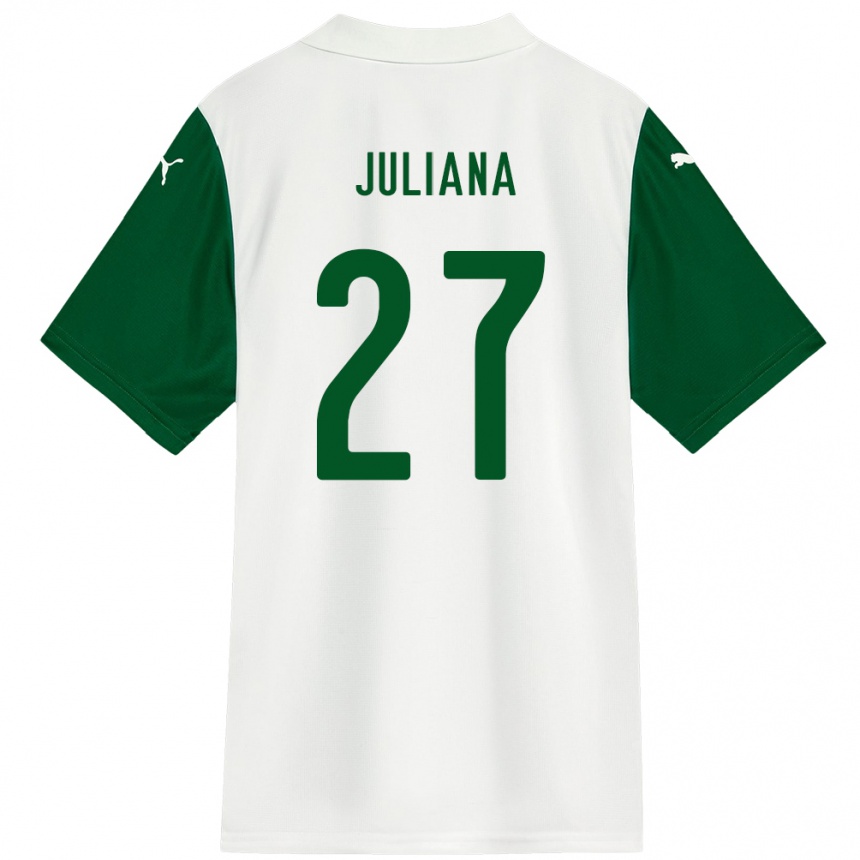 גברים כדורגל Juliana #27 ירוק לבן הרחק ג'רזי 2025/26