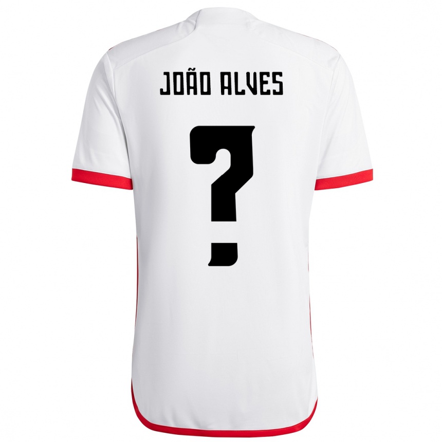 גברים כדורגל João Alves #0 אדום שחור הרחק ג'רזי 2025/26