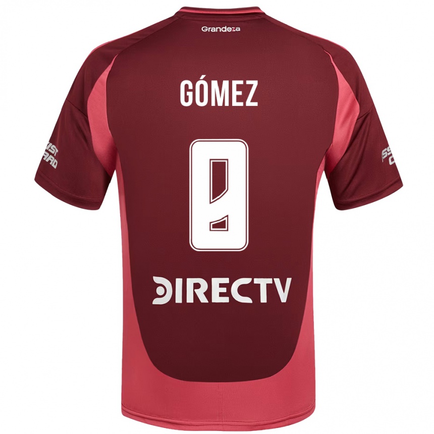 גברים כדורגל Romina Gómez #8 לבן אדום הרחק ג'רזי 2025/26