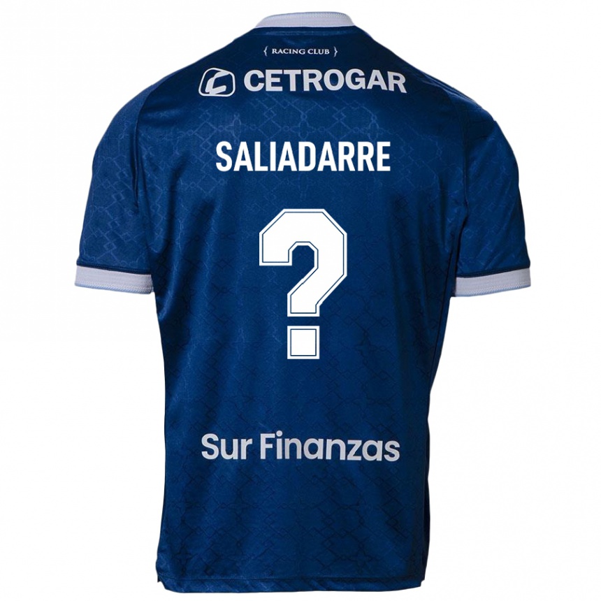 גברים כדורגל Emiliano Saliadarre #0 תכלת שמיים הרחק ג'רזי 2025/26