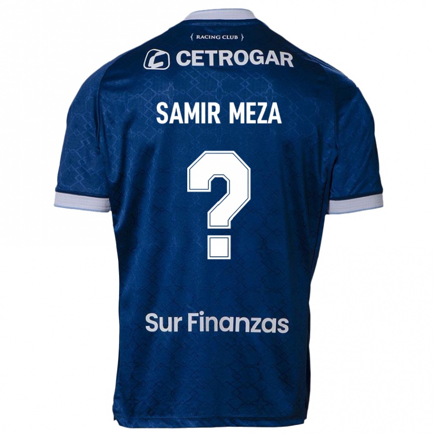 גברים כדורגל Samir Meza #0 תכלת שמיים הרחק ג'רזי 2025/26
