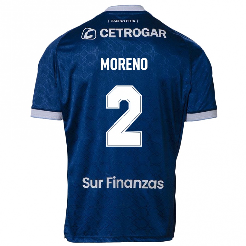 גברים כדורגל Melina Moreno #2 תכלת שמיים הרחק ג'רזי 2025/26