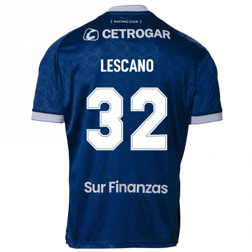גברים כדורגל Macarena Lescano #32 תכלת שמיים הרחק ג'רזי 2025/26