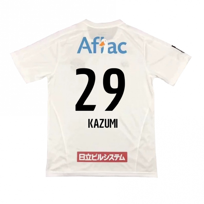 גברים כדורגל Takuto Kazumi #29 אפור בהיר בז' הרחק ג'רזי 2025/26