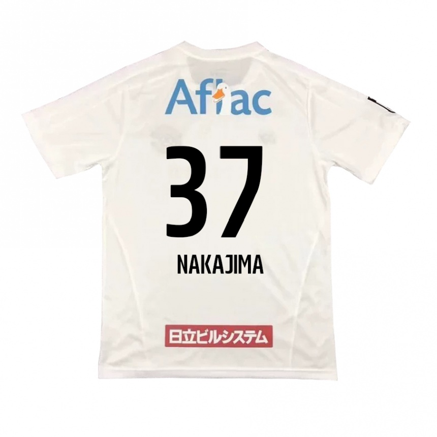 גברים כדורגל Shun Nakajima #37 אפור בהיר בז' הרחק ג'רזי 2025/26