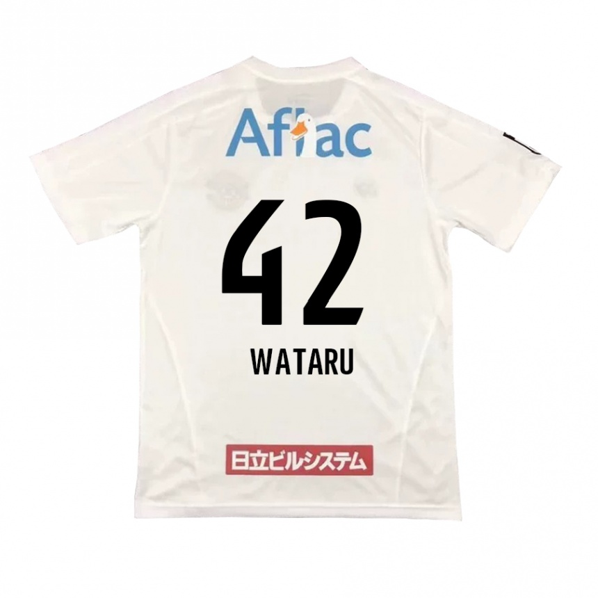 גברים כדורגל Wataru Harada #42 אפור בהיר בז' הרחק ג'רזי 2025/26