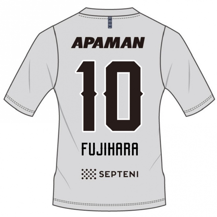 גברים כדורגל Naoatsu Fujihara #10 כחול מלכותי לבן הרחק ג'רזי 2025/26