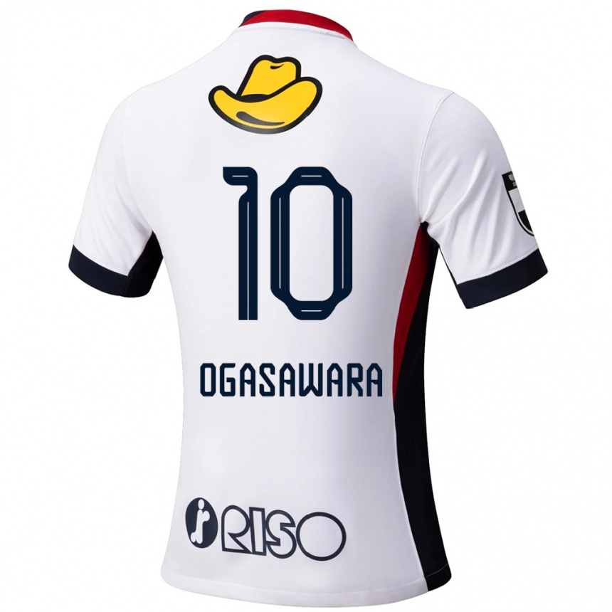 גברים כדורגל Shoma Ogasawara #10 אדום שחור הרחק ג'רזי 2025/26