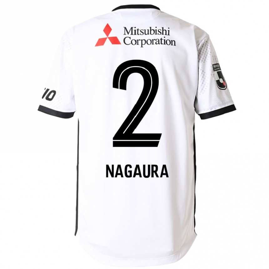 גברים כדורגל Koshi Nagaura #2 כחול מלכותי לבן הרחק ג'רזי 2025/26
