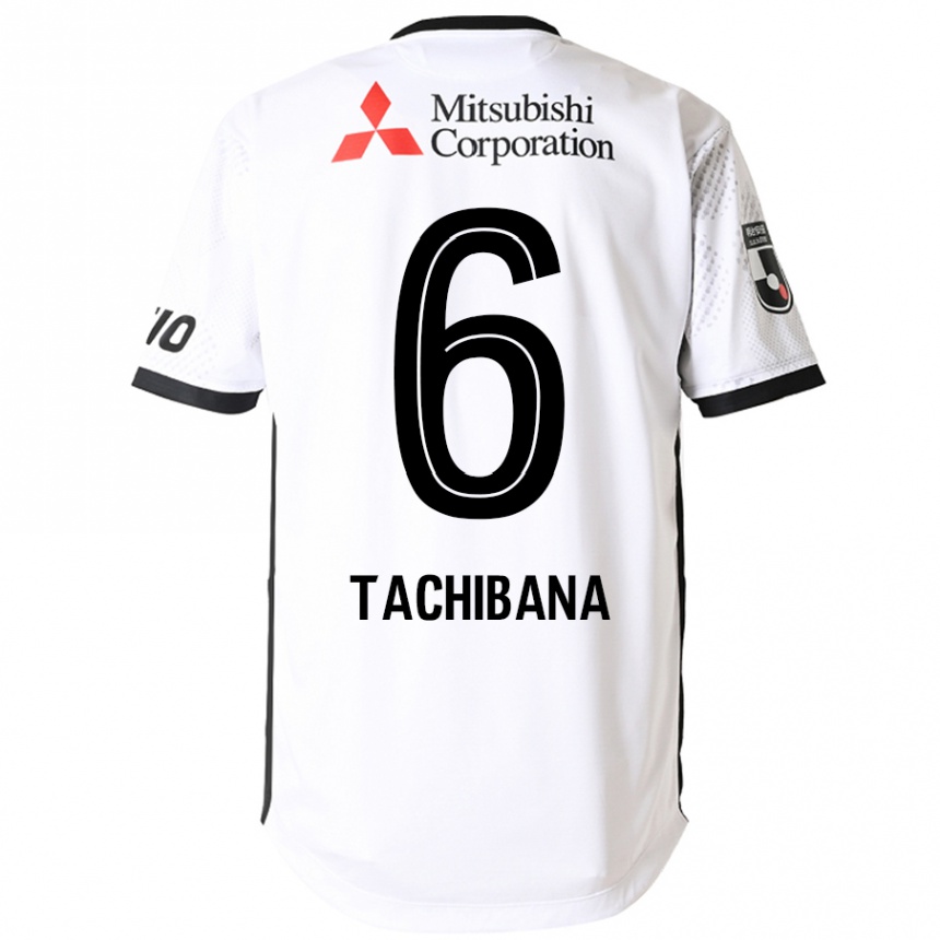 גברים כדורגל Keigo Tachibana #6 כחול מלכותי לבן הרחק ג'רזי 2025/26