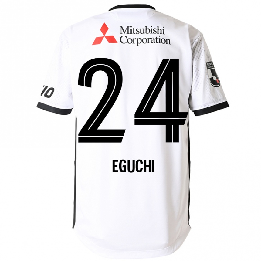 גברים כדורגל Kaito Eguchi #24 כחול מלכותי לבן הרחק ג'רזי 2025/26