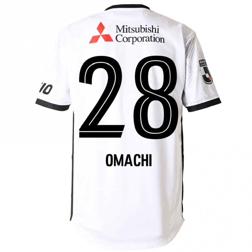 גברים כדורגל Shugo Omachi #28 כחול מלכותי לבן הרחק ג'רזי 2025/26