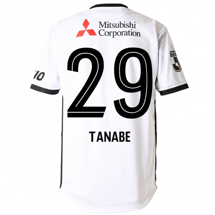 גברים כדורגל Haruta Tanabe #29 כחול מלכותי לבן הרחק ג'רזי 2025/26