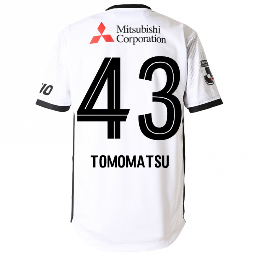 גברים כדורגל Yuki Tomomatsu #43 כחול מלכותי לבן הרחק ג'רזי 2025/26