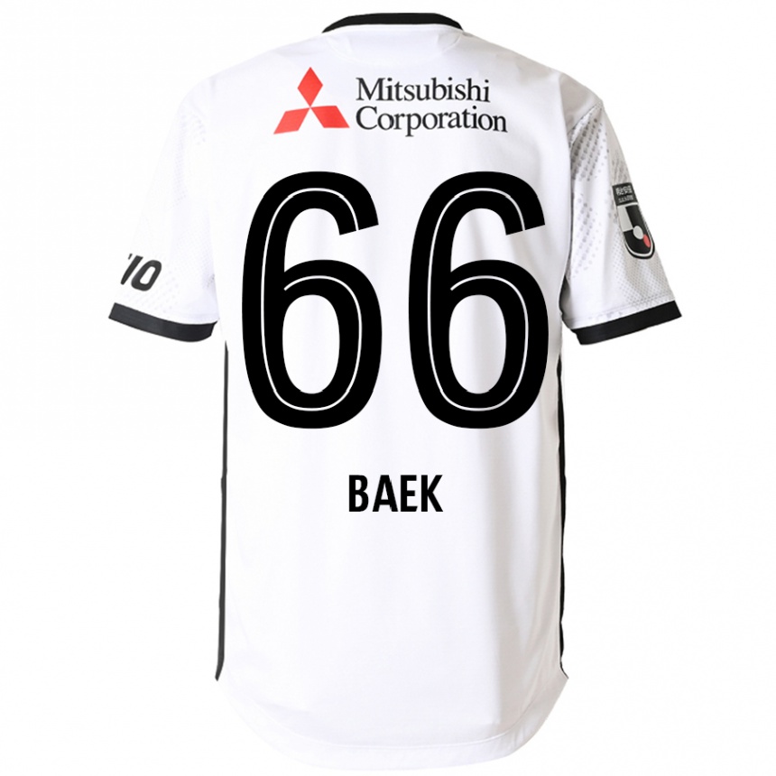 גברים כדורגל In-Hwan Baek #66 כחול מלכותי לבן הרחק ג'רזי 2025/26