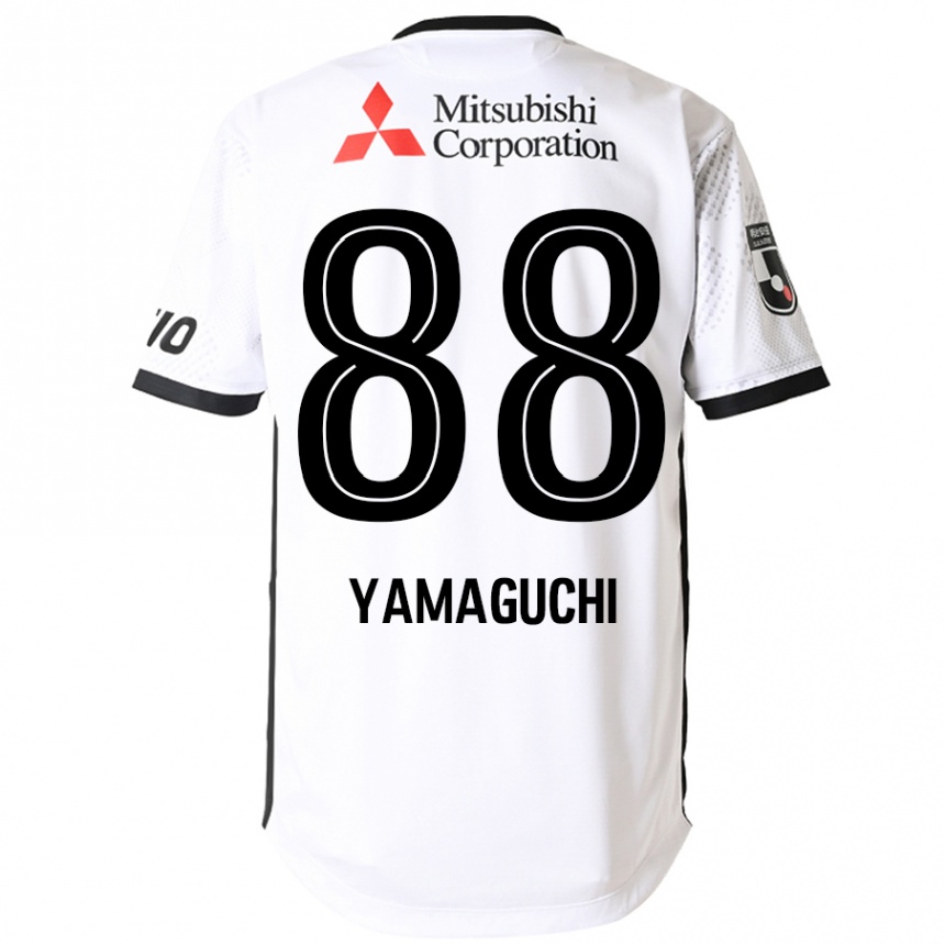 גברים כדורגל Taiyo Yamaguchi #88 כחול מלכותי לבן הרחק ג'רזי 2025/26