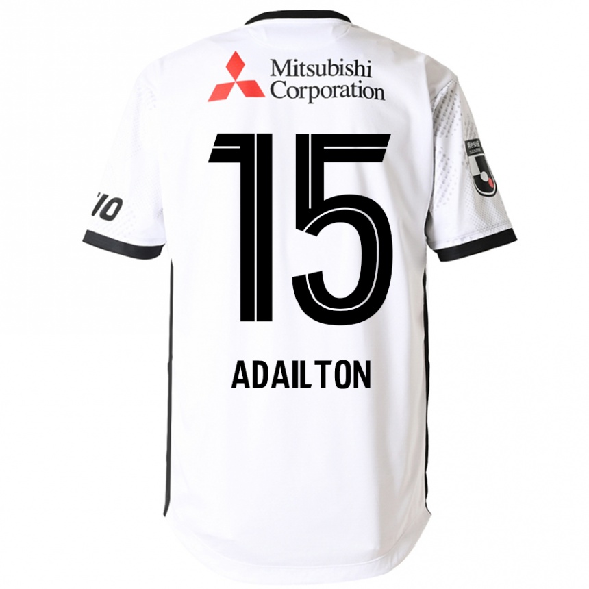 גברים כדורגל Adailton #15 כחול מלכותי לבן הרחק ג'רזי 2025/26