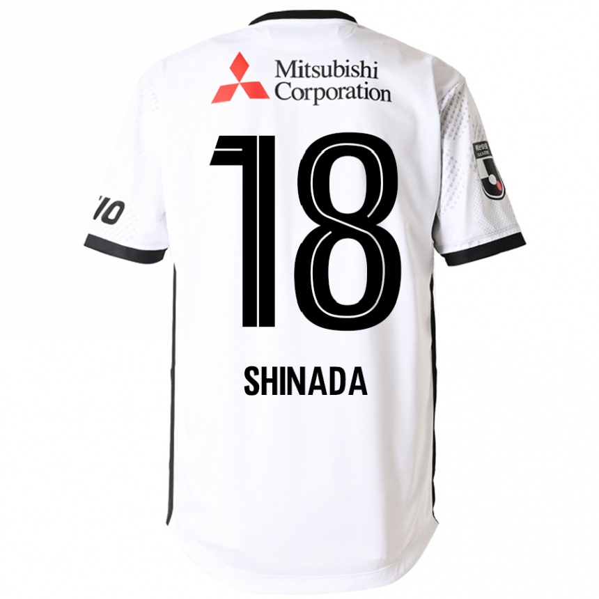 גברים כדורגל Manato Shinada #18 כחול מלכותי לבן הרחק ג'רזי 2025/26