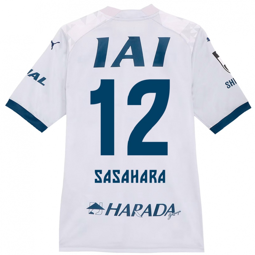 גברים כדורגל Kenshin Sasahara #12 כתום אדום הרחק ג'רזי 2025/26