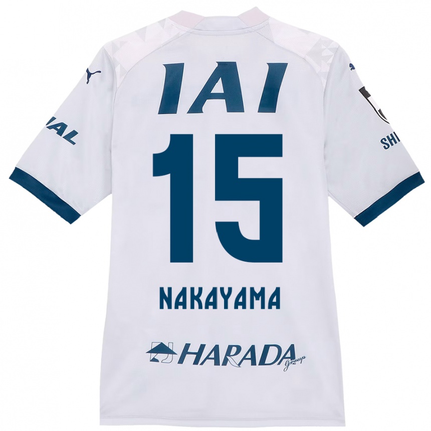 גברים כדורגל Atsuki Nakayama #15 כתום אדום הרחק ג'רזי 2025/26