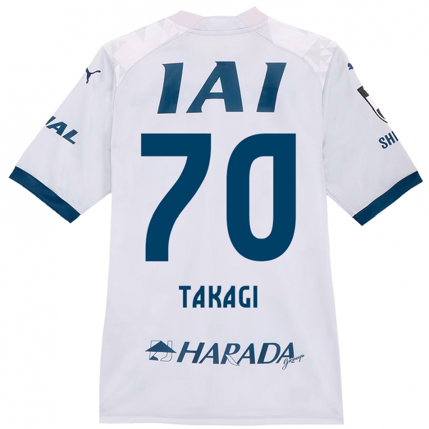 גברים כדורגל סן טאקאגי #70 כתום אדום הרחק ג'רזי 2025/26