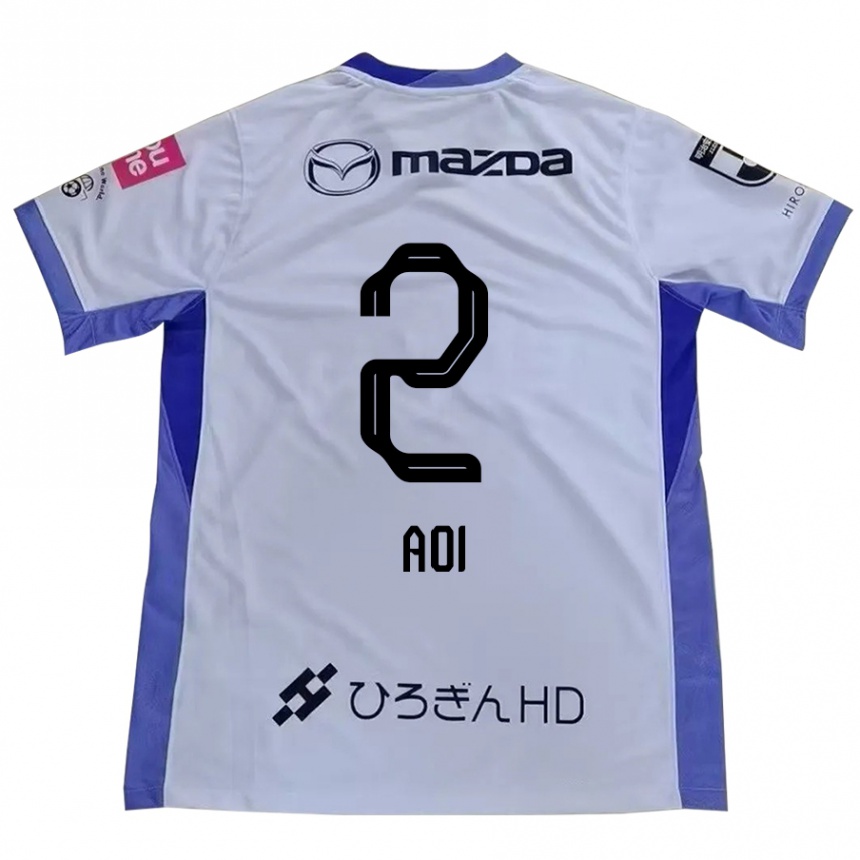 גברים כדורגל Yutaro Aoi #2 סגול כתום הרחק ג'רזי 2025/26