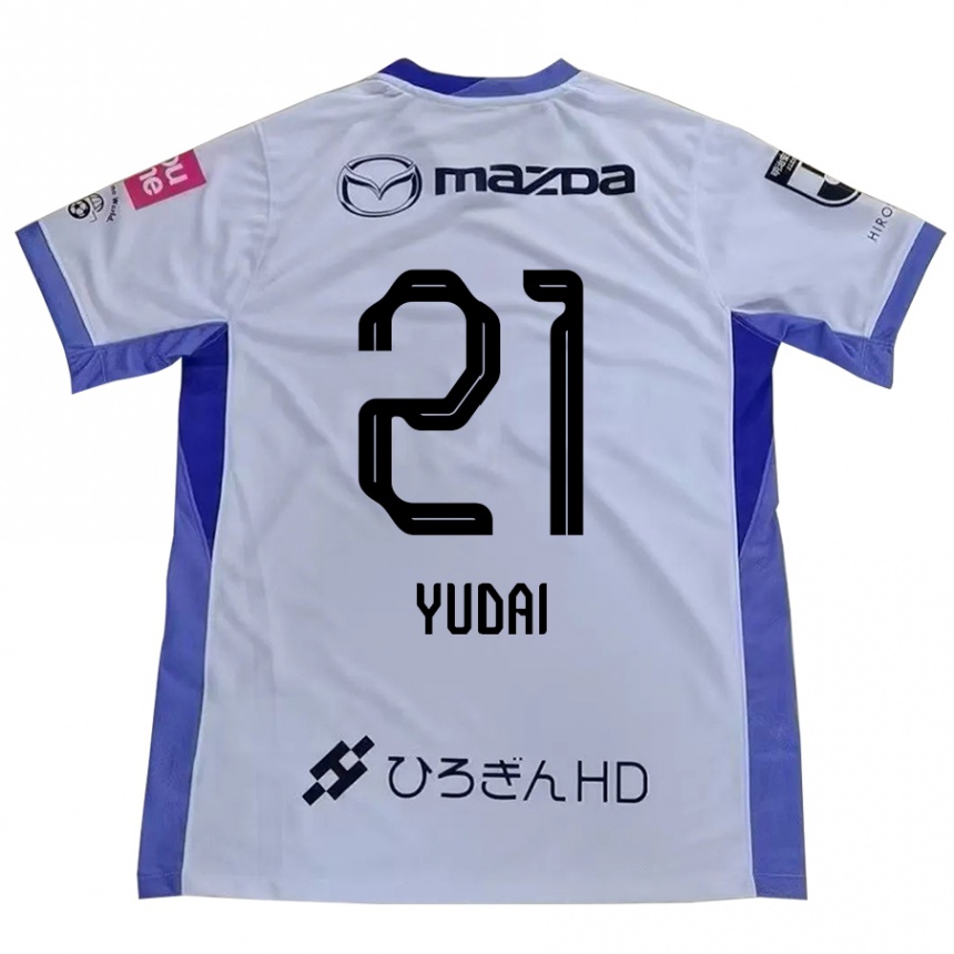גברים כדורגל Yudai Tanaka #21 סגול כתום הרחק ג'רזי 2025/26