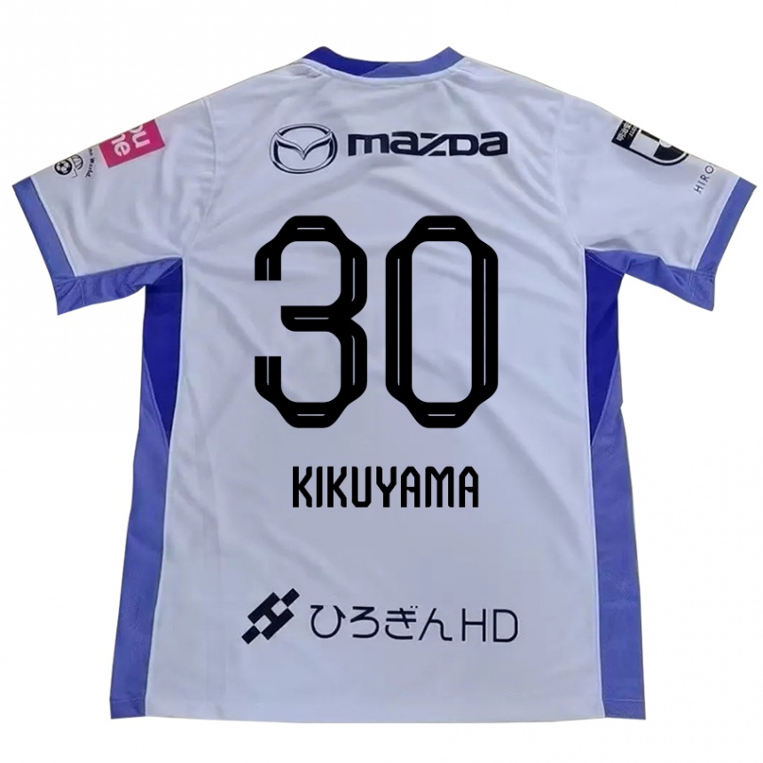 גברים כדורגל Rio Kikuyama #30 סגול כתום הרחק ג'רזי 2025/26