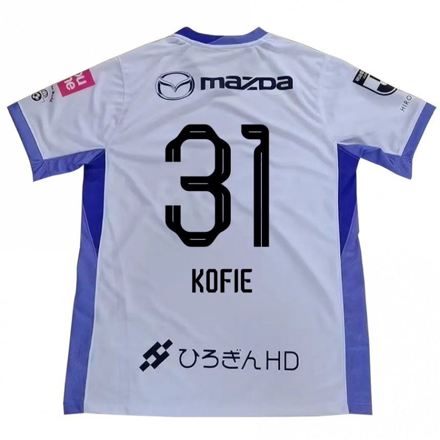 גברים כדורגל Shota Kofie #31 סגול כתום הרחק ג'רזי 2025/26